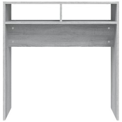   Tavolino Consolle Grigio Sonoma 78x30x80 cm Legno ingegnerizzato