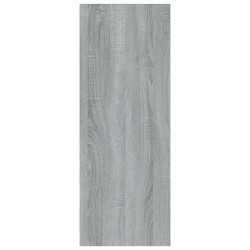   Tavolino Consolle Grigio Sonoma 78x30x80 cm Legno ingegnerizzato