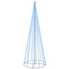 Albero di Natale a Cono Blu 732 LED 160x500 cm