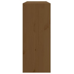   Portabottiglie Miele 62x25x62 cm in Legno Massello di Pino