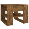   Tavolino da Salotto Rovere 55,5x55x45 cm Legno ingegnerizzato