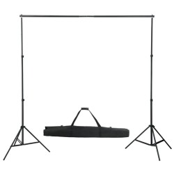   Kit per Studio Fotografico con Set di Luci e Fondale