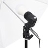   Kit per Studio Fotografico con Set di Luci e Fondale