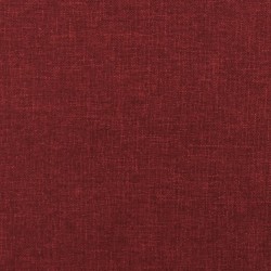    Pannelli Murali 12 pz Rosso Vino 30x15 cm Tessuto 0,54 m²