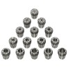 Pinze per Colletti ER25 Set Utensili per Tornitura 15 pz