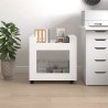   Carrello per Scrivania bianco 60x45x60 cm in Legno ingegnerizzato