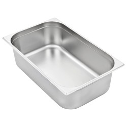 Contenitori Gastronorm 2 pz GN 1/1 150 mm in Acciaio Inox