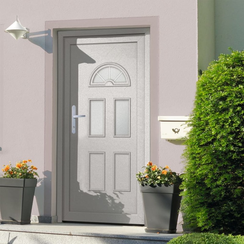 Porta Ingresso Bianca 98x208 cm in PVC