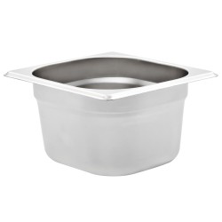 Contenitori Gastronorm 12 pz GN 1/6 100 mm in Acciaio Inox