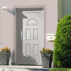 Porta Ingresso Bianca 88x190 cm in PVC