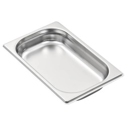 Contenitori Gastronorm 12 pz GN 1/4 40 mm in Acciaio Inox