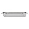 Contenitori Gastronorm 12 pz GN 1/4 40 mm in Acciaio Inox