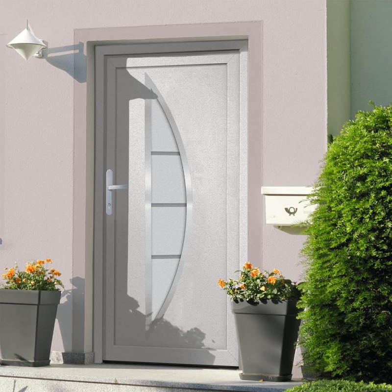 Porta Ingresso Bianca 98x190 cm in PVC