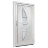 Porta Ingresso Bianca 98x190 cm in PVC