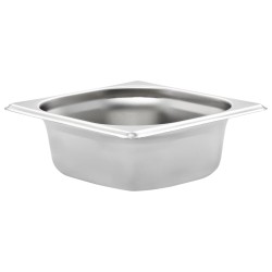 Contenitori Gastronorm 12 pz GN 1/6 65 mm in Acciaio Inox