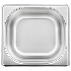 Contenitori Gastronorm 12 pz GN 1/6 65 mm in Acciaio Inox