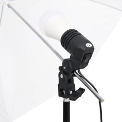   Kit per Studio Fotografico con Set Luci, Fondale e Riflettore