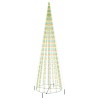   Albero di Natale a Cono Colorato 1134 LED 230x800 cm