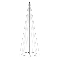   Albero di Natale a Cono Colorato 1134 LED 230x800 cm