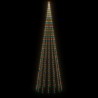   Albero di Natale a Cono Colorato 1134 LED 230x800 cm