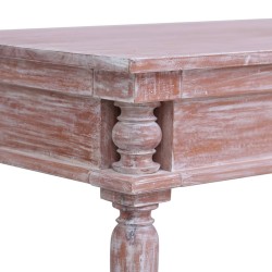 Scrivania 115x50x78 cm in Legno Massello di Mogano