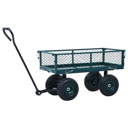 Carrello a Mano da Giardino Verde 250 kg