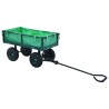 Carrello a Mano da Giardino Verde 250 kg