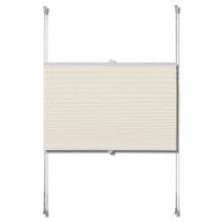 Tenda plissè 90x125cm Crema