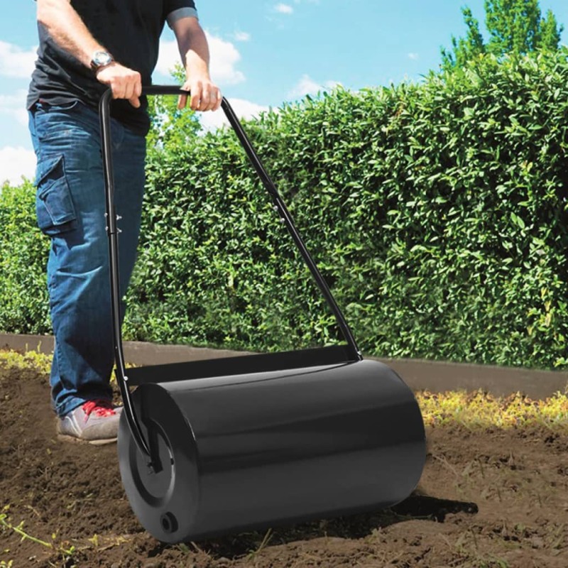 Arieggiatore da Giardino Nero 57 cm 43 L