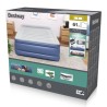 Bestway Materasso ad Aria Tritech 2 Persone 203x152x61 cm Blu e Grigio