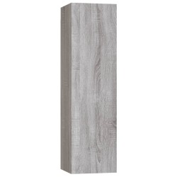 Set di Mobili Porta TV 6 pz Grigio Sonoma in Legno ingegnerizzato