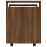   Carrello Scrivania Rovere Marrone 60x45x60 cm Legno ingegnerizzato