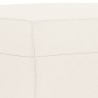 Panca Crema 70x35x41 cm in Similpelle