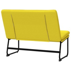   Panca Giallo Chiaro 100x75x76 cm in Tessuto