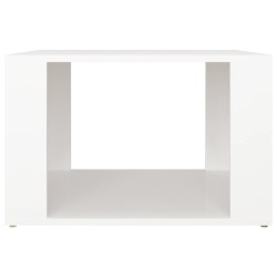   Comodino Bianco 57x55x36 cm in Legno ingegnerizzato