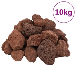 Rocce Vulcaniche 10 kg Rosse 5-8 cm