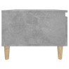 vidaXL Tavolini 2pz Grigio Cemento 50x46x35 cm in Legno ingegnerizzato