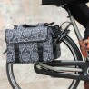 Willex Borsa da Bici Laterale 36 L Fantasy Trees 13961 Nero e Marrone