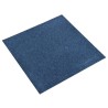 Quadrotte di Moquette 20 pz 5 m² 50x50 cm Blu Scuro