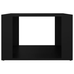 vidaXL Comodino Nero 57x55x36 cm in Legno ingegnerizzato