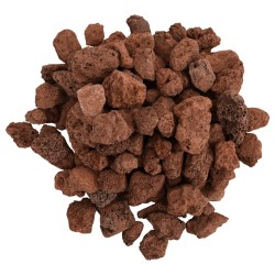 Rocce Vulcaniche 25 kg Rosse 1-2 cm