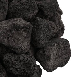 Rocce Vulcaniche 10 kg Nere 3-5 cm