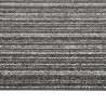 Quadrotte di Moquette 20 pz 5 m² 50x50 cm Antracite a Strisce