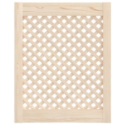 Ante con Design a Reticolo 2 pz 49,5x61,5 cm in Legno di Pino