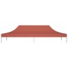 Tetto per Tendone per Feste 6x3 m Terracotta 270 g/m²