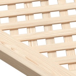 Ante con Design a Reticolo 2 pz 49,5x39,5 cm in Legno di Pino