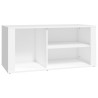 vidaXL Scarpiera bianco 100x35x45 cm in Legno ingegnerizzato