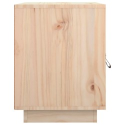 vidaXL Comodini Grigio 2 pz 40x34x45 cm in Legno Massello di Pino