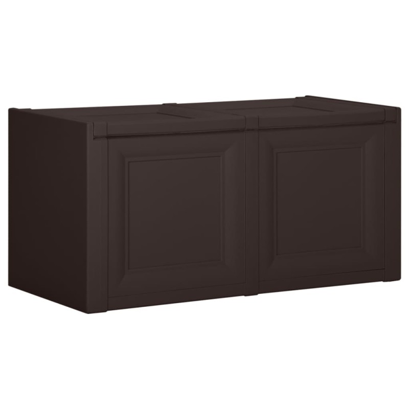 vidaXL Baule per Cuscini Marrone 86x40x42 cm 85 L