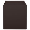 vidaXL Baule per Cuscini Marrone 86x40x42 cm 85 L